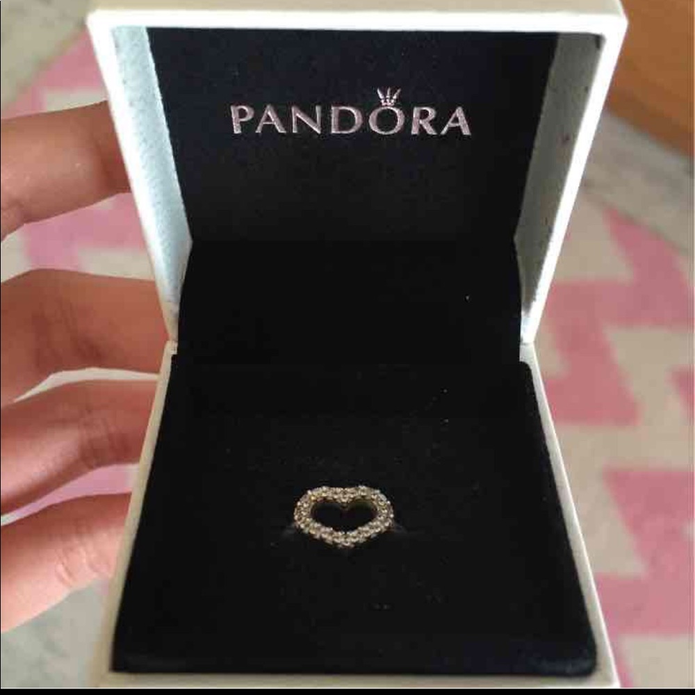 Pandora Heart-Shaped Ring
